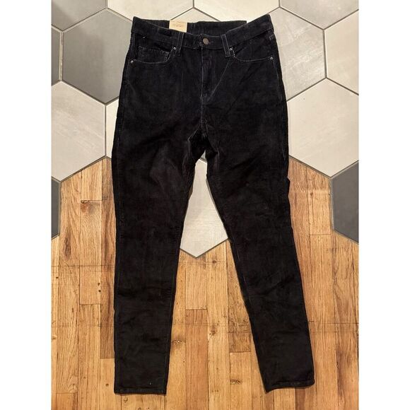 Levi’s 721 Womens High Rise Skinny Corduroy Pants Size 12 Medium 31x30 - NWT$69 - Picture 2 of 3